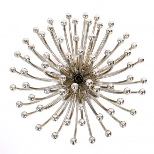 STUDIO TETRARCH (20TH CENTURY). ITALIAN CEILING LAMP, "PISTILLO" MODEL.