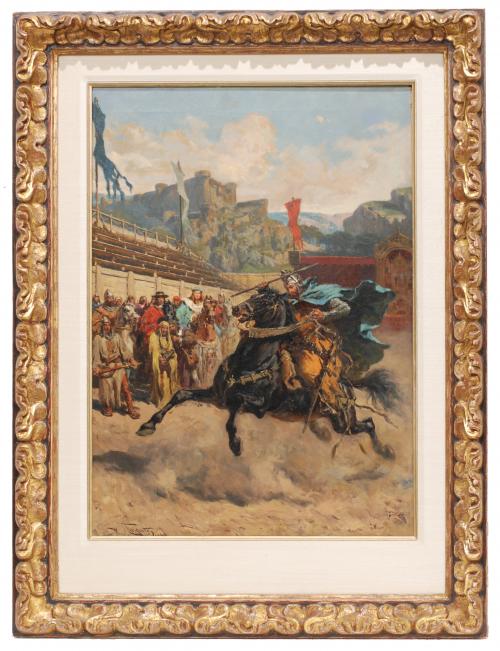 RAMON TUSQUETS Y MAIGNON (1837-1904). Obra previa para "PED