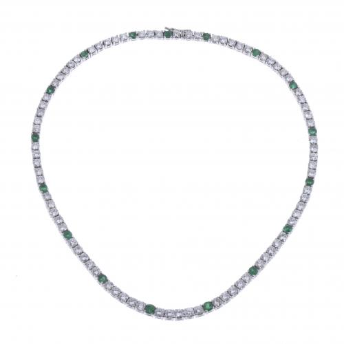 DIAMONDS AND EMERALDS RIVIÈRE CHOKLER.