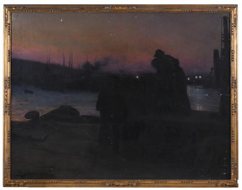 LLUÍS GRANER (1863-1929) "NOCTURNO".