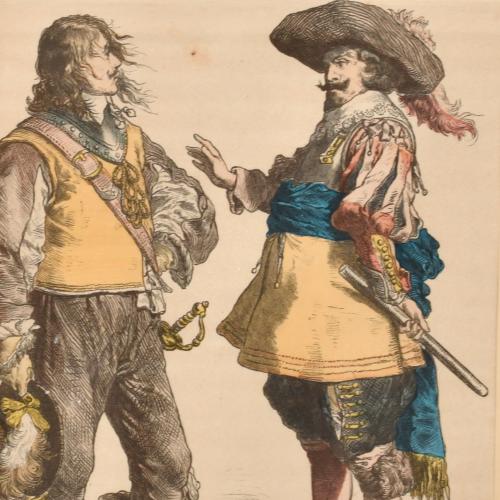 20TH CENTURY GERMAN SCHOOL. "PERIOD CHARACTERS".