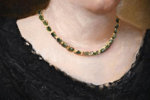 RAMÓN MARTÍ ALSINA (1826-1894). "RETRATO MUJER".