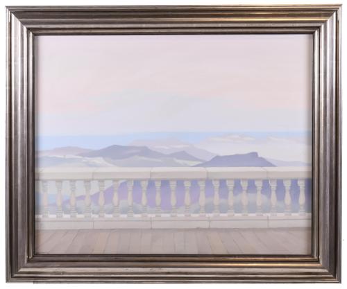 FRANCESC D&#39;ASSIS CASADEMONT POU (1923-2007). "LANDSCAPE WIT