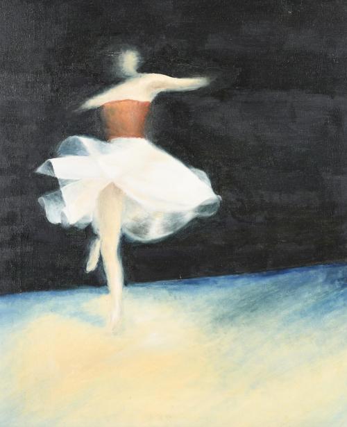 20TH CENTURY SPANISH SCHOOL. "DANCER". 