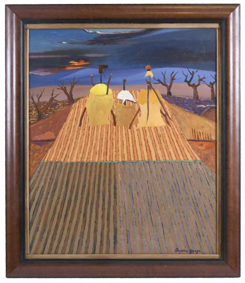 JOAN CLAPERA MAYÀ (1931-2008), "PALLESS" (1977, Olot).