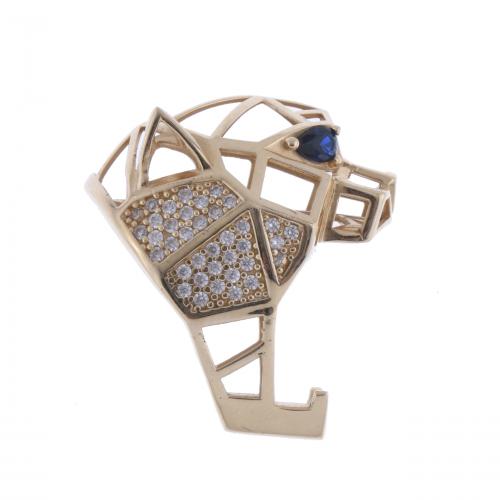 "PANTHÈRE DE CARTIER" STYLE RING. 