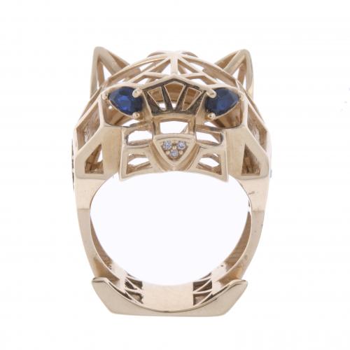 "PANTHÈRE DE CARTIER" STYLE RING. 