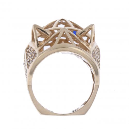 "PANTHÈRE DE CARTIER" STYLE RING. 