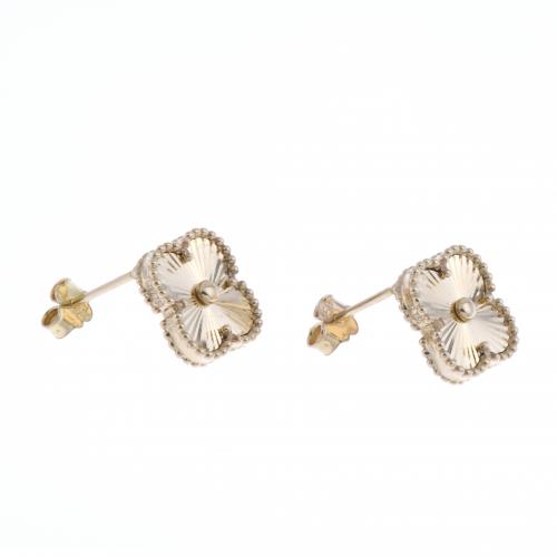 "VAN CLEEF" STYLE EARRINGS .