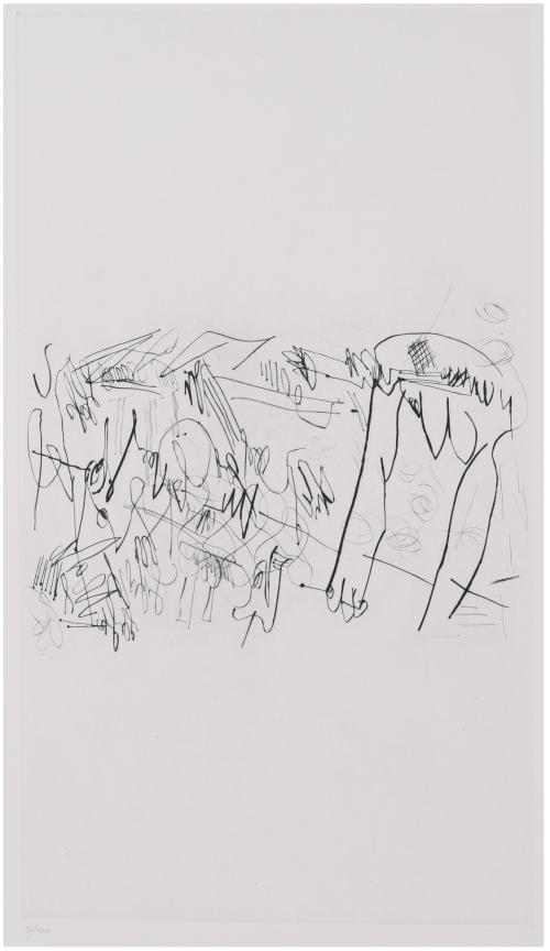 MANOLO MILLARES (1926-1972). Untitled, 1970.