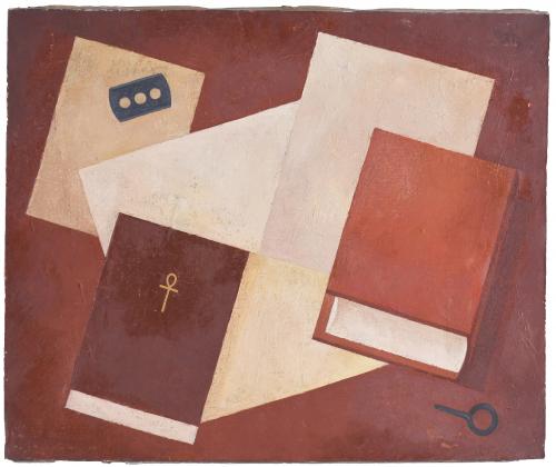 JOSEP MARÍA DE MARTÍN I GASSÓ (1948). "STILL LIFE WITH BOOKS", 1954.