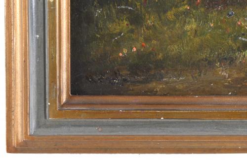 ESCUELA CATALANA, SIGLO XIX. "PAISAJE".