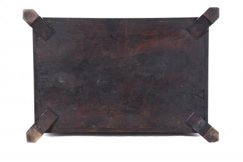 SPANISH TABLE-TOP BOX . 18TH-19TH CENTURY.