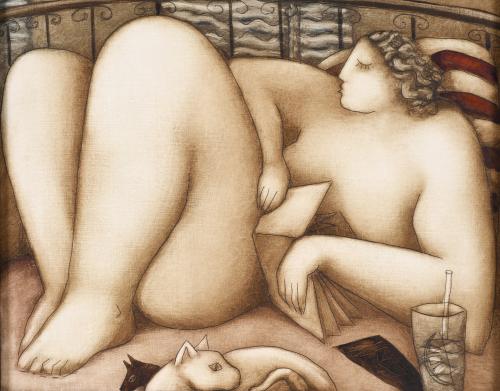 VÍCTOR PEDRA (1955). "NAP AT SEA".