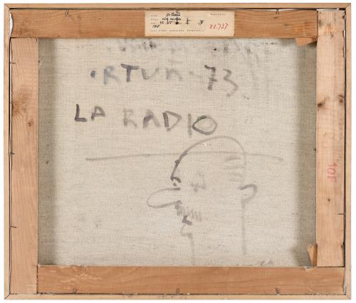 ROBERTO ORTUÑO (BARCELONA, 1953).   "LA RADIO", 1973.