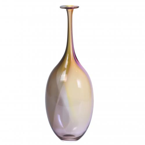 KJELL ENGAM (1946). KOSTA BODA VASE, FIGDI SERIES. 20TH CENTURY.
