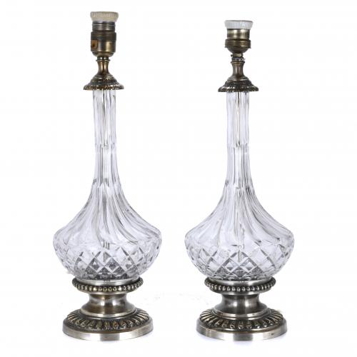 PAIR OF TABLE LAMPS, 20TH CENTURY. 