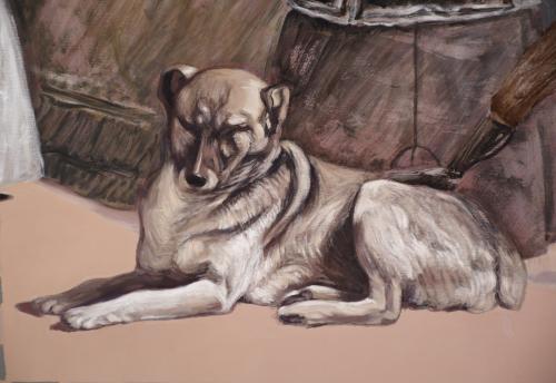 MERCEDES CASAS OCAMPO (20TH CENTURY). "SUEÑOS, IV".