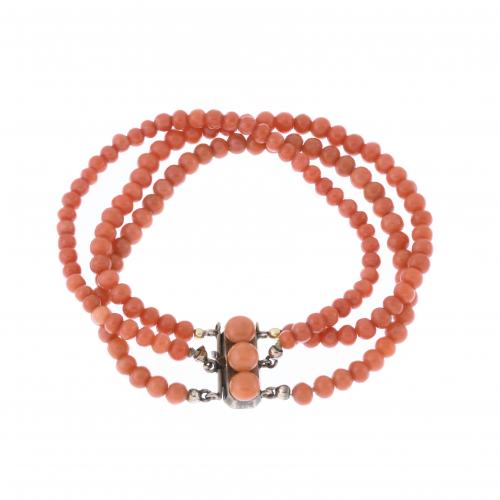 PULSERA DE CORAL.