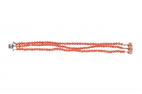 PULSERA DE CORAL.