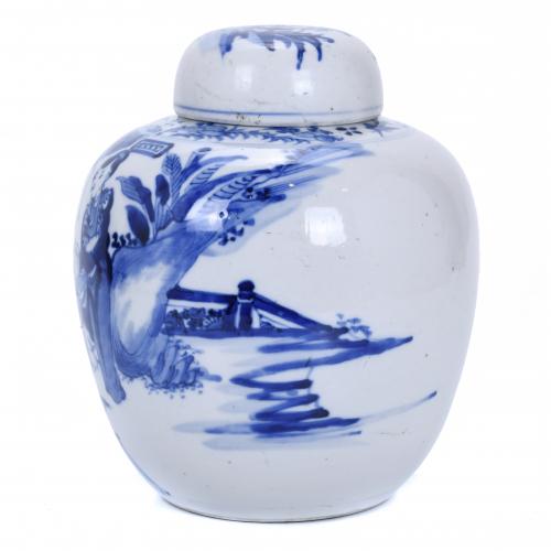 CHINESE JAR, 19TH CENTURY.