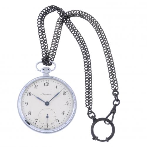 MARHHA CAENAMO CCCP. RUSIA SOVIETICA A OS 40 RELOJ DE BOLSILLO