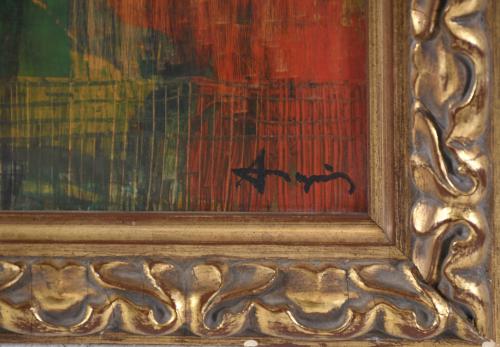 DANIEL ARGIMON (1929-1996). "COMPOSITION", late 1970&#39;s.
