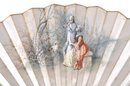 TWO FANS, 20TH CENTURY.