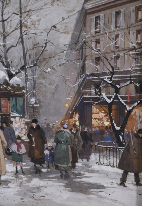 ATTRIB. EUGÈNE GALIEN-LALONE (1854-19419). "PARIS".