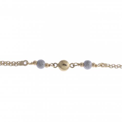 BRACELET WITH FANTASY SPHERES.