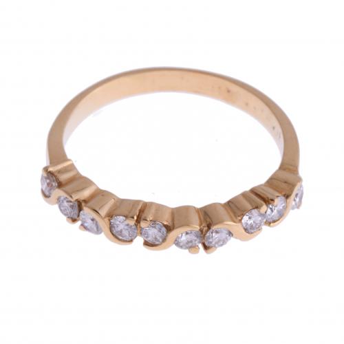 DIAMONDS ETERNITY RING.