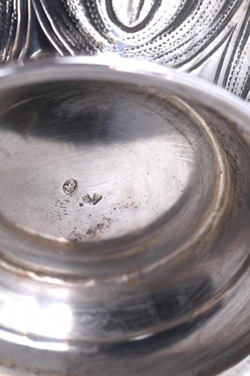 VICTORIAN STYLE SILVER TEA AND COFFEE SET, MID 20TH CENTURY