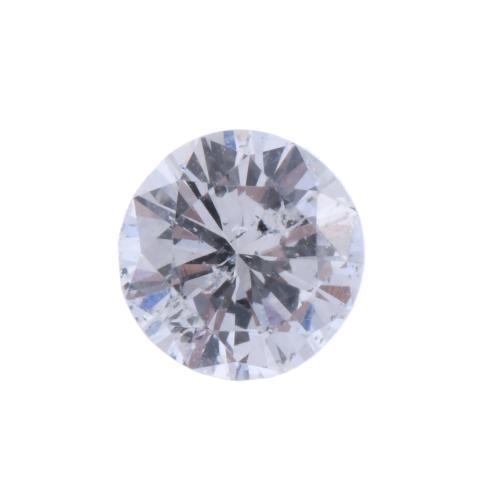 UNMOUNTED DIAMOND, 0.52 CT.