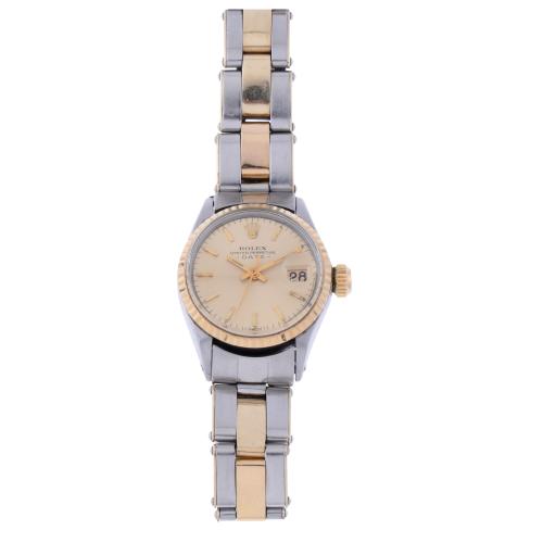 OYSTER PERPETUAL DATE. WOMEN&#39;S WATCH.