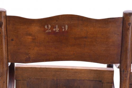 BANCO DE TEATRO DE TRES ASIENTOS "CH. WALLNER MONTHAIRONS",