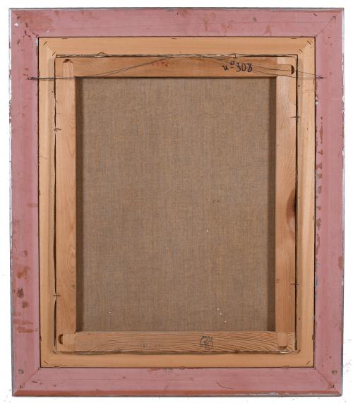 JUAN RAMÓN CEBRIÁN (1914-2006).  "RETRATO PESCADOR".