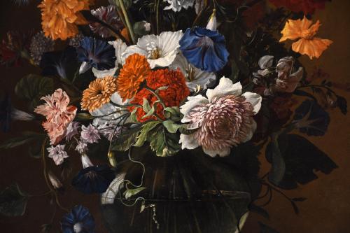 ATRIBUIDO A JUAN DE ARELLANO (1614-1676). "JARRÓN CON CRISA