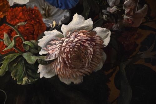 ATRIBUIDO A JUAN DE ARELLANO (1614-1676). "JARRÓN CON CRISA