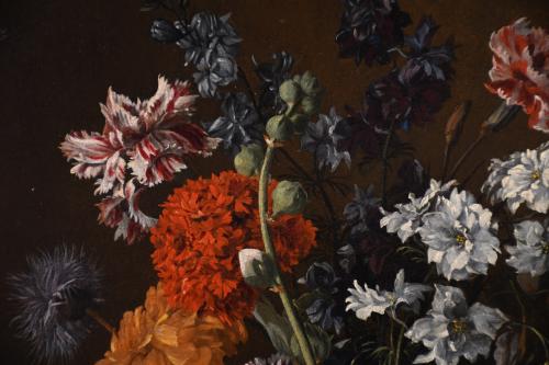 ATRIBUIDO A JUAN DE ARELLANO (1614-1676). "JARRÓN CON CRISA