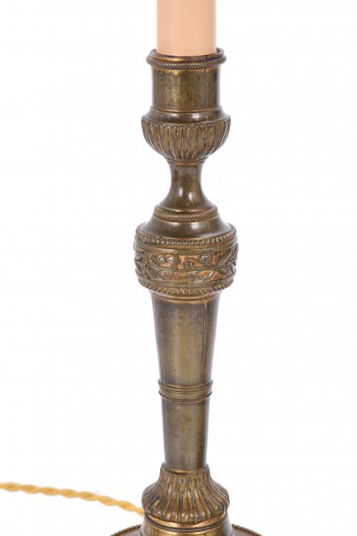 PAIR OF FRENCH CANDLESTICKS, LOUIS XVI STYLE, EARLY 20TH CE