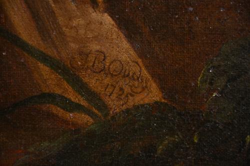 ATRIBUIDO A JEAN-BAPTISTE OUDRY (1686-1755) "AVES Y FLORES"