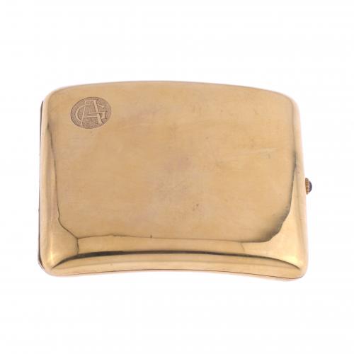 MASRIERA I CARRERAS. CIGARETTE CASE, EARLY 20TH CENTURY.