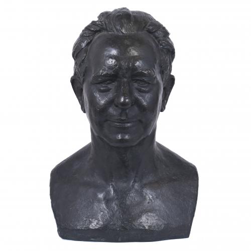 JOSEP CLARÁ (1878-1958). BUSTO MASCULINO. 