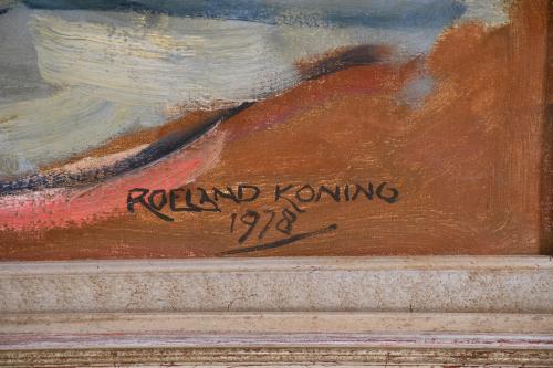 ROELAND KONING (1898-1985). "TULIPANES", 1978.
