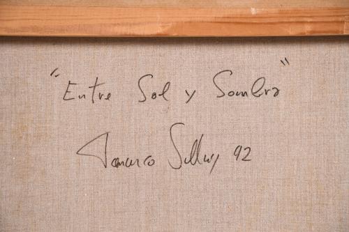 FRANCESC SILLUÉ (1936). "ENTRE SOL Y SOMBRA", 1992.