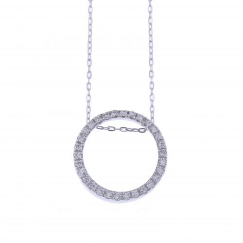 COLGANTE CIRCULO DE DIAMANTES.