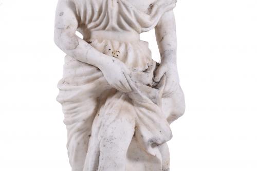 20TH CENTURY SPANISH SCHOOL. WOMAN&#39;S FIGURE SCULPTURE.