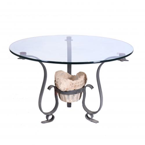 GARDEN COFFEE TABLE, 20TH CENTURY.