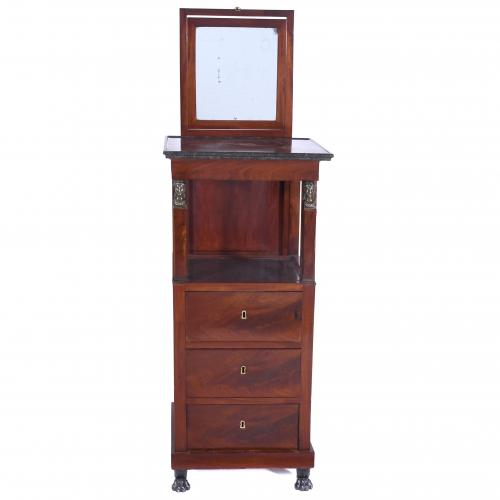 SIGUIENDO MODELOS DE BERNARD MOLITOR (1755-1833). MUEBLE AUXILIAR-TOCADOR, SIGLO XX. 