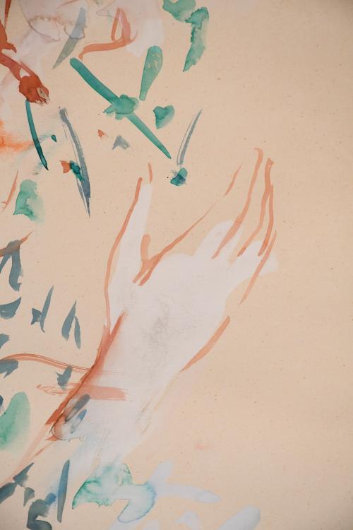 PERE PRUNA OCERANS (1904-1977). "MUCHACHA DE PERFIL", 1973